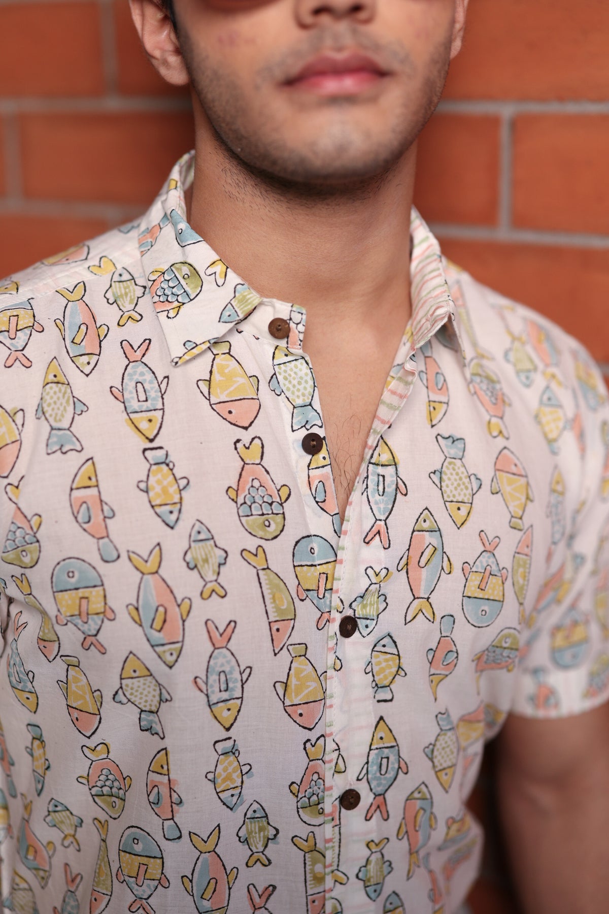 FISHY FABLES - Cotton Shirt