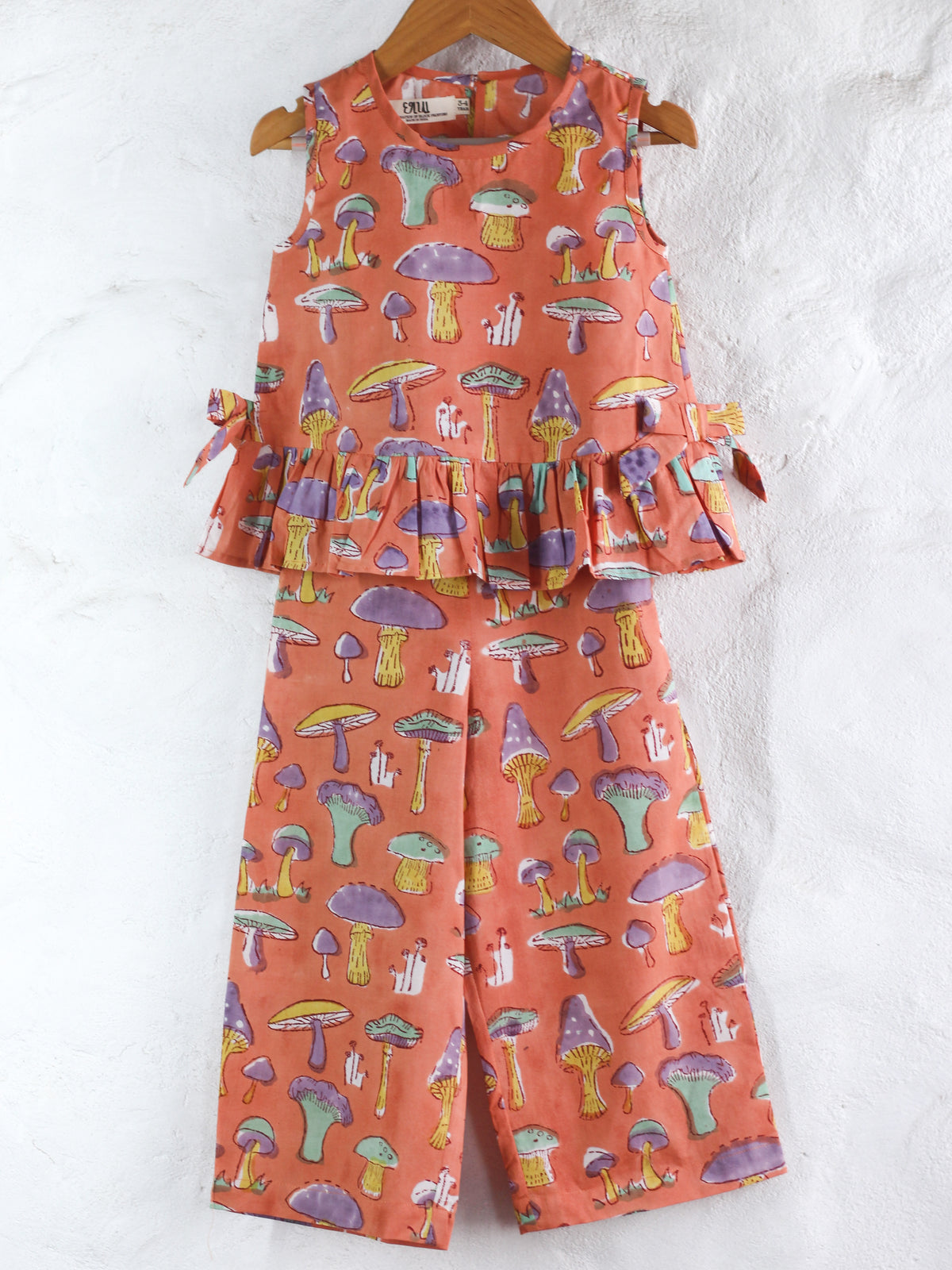 MUSHROOM TOP & PANT SET