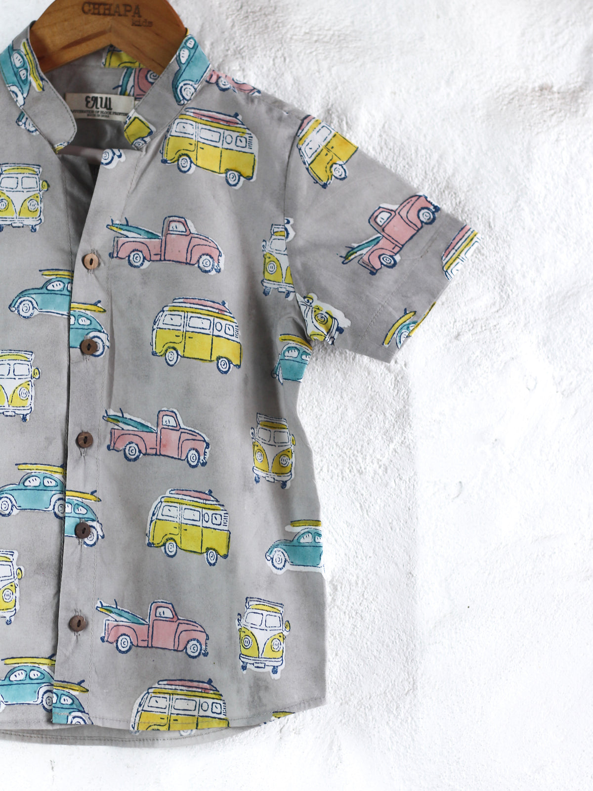 GRAY CAMPER VAN CO-ORD SET