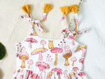 WHITE MUSHROOM DRESS