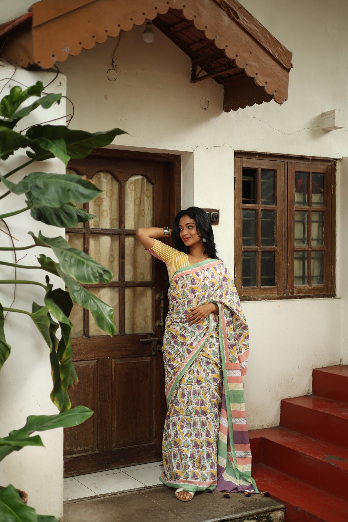 LOK RANG – Mul Cotton Saree