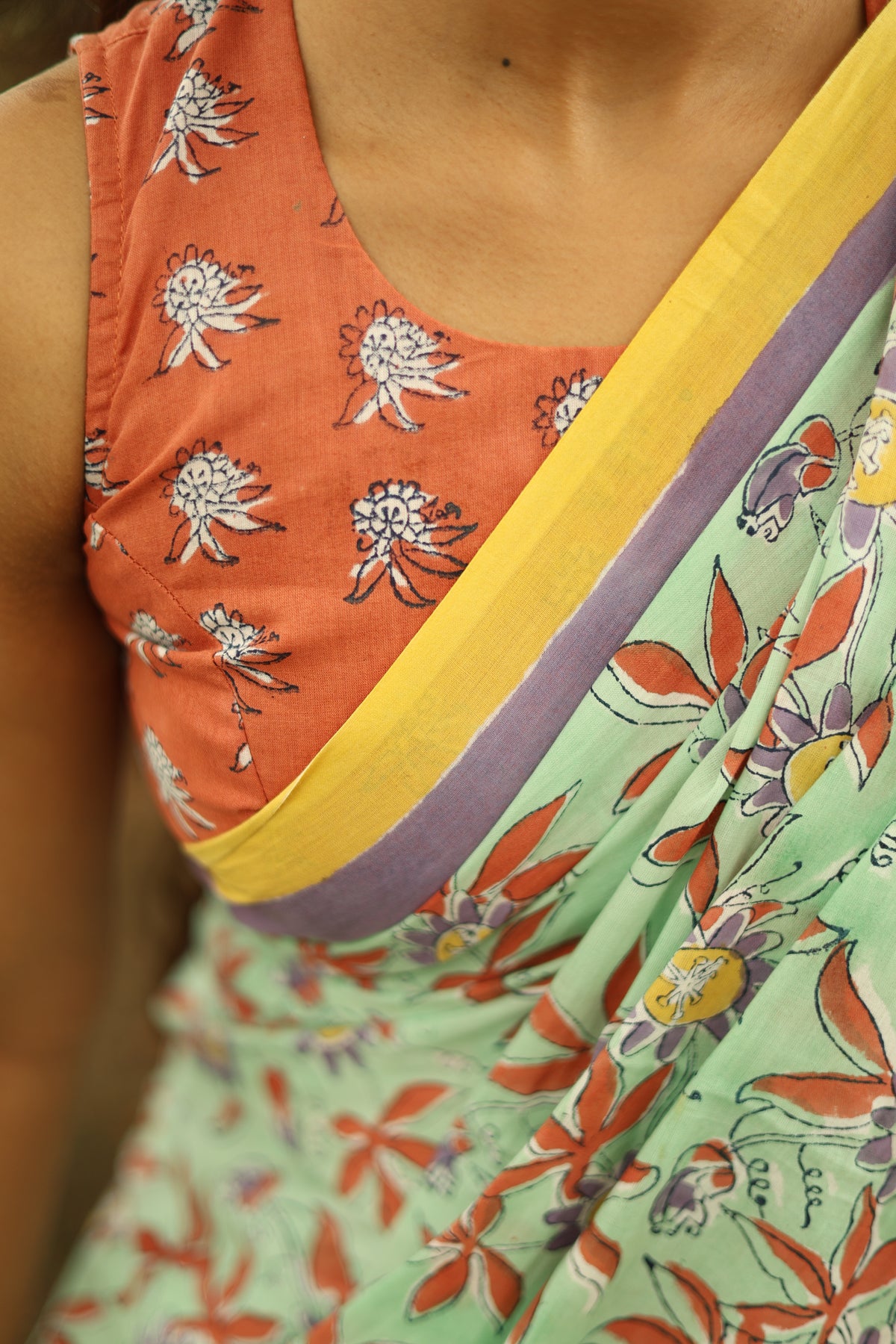 VRINDIKA – Mul Cotton Saree