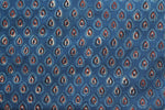 Fabric -Indigo Maroon Patti