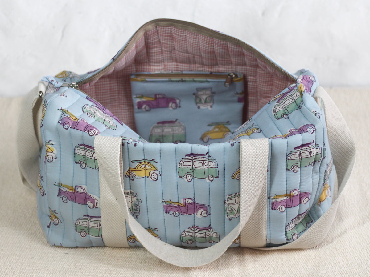 Skyblue Caravan Duffle Bag