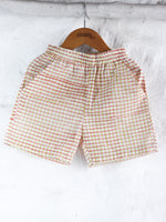 PEACH BIRDS TOP & SHORTS SET