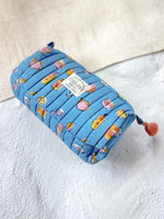 BLUE COFFIEE POUCH