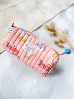 PEACH RETRO VAN POUCH