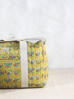 Yellow Birdie Duffle Bag
