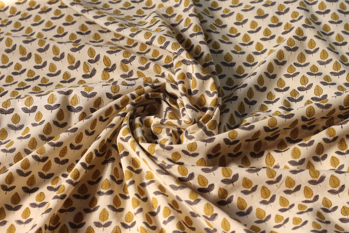 Fabric -Khakhi Butti