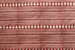 Fabric -Maroon Chevron with Keri