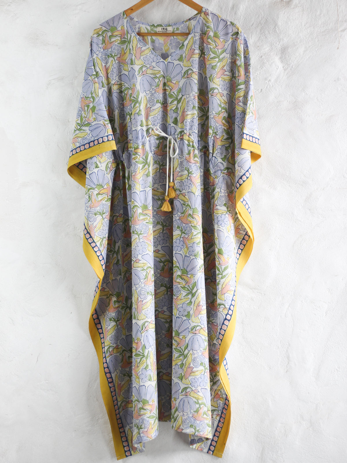 KAFTAN -Hummingbird With Blossoms