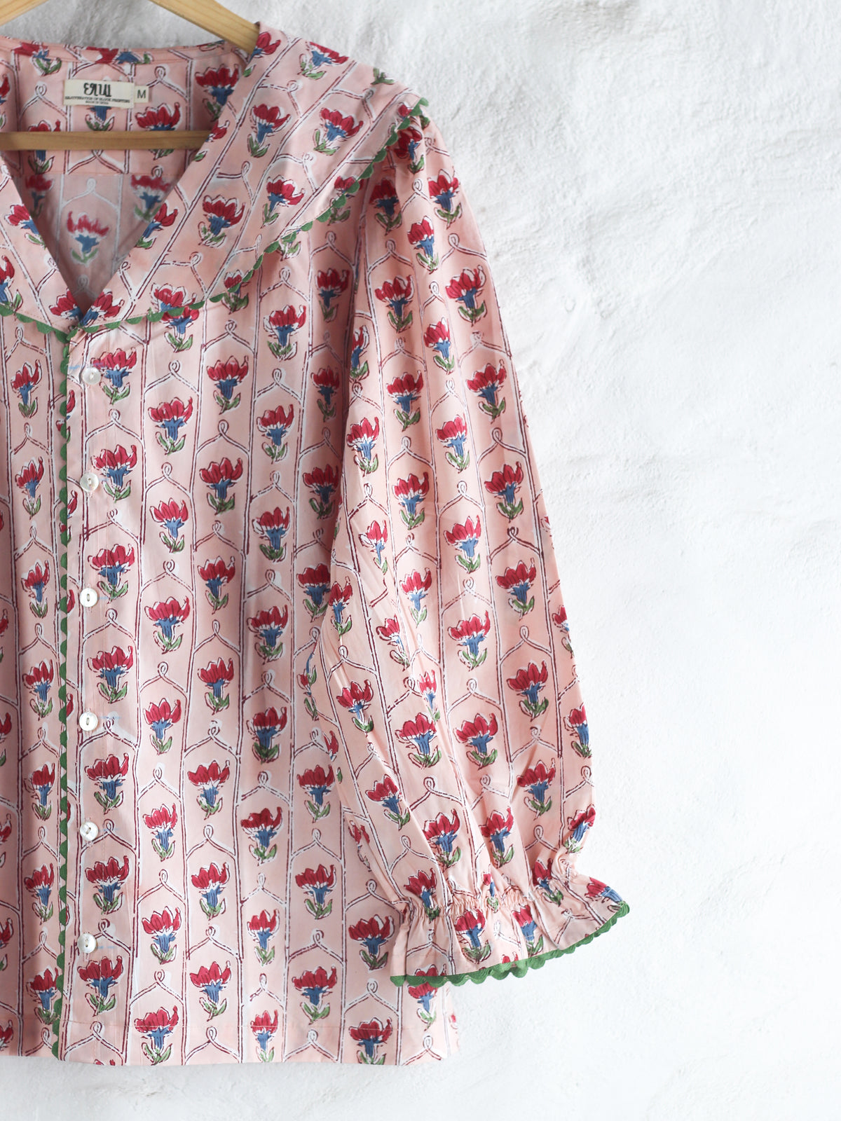 Peach Flower Jaal Lounge Set