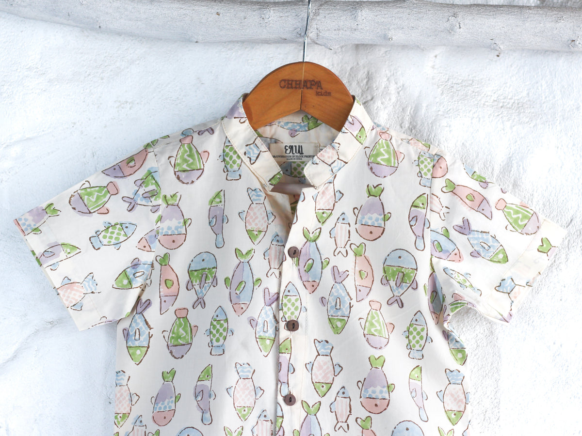 COTTON FISH CO-ORD SET