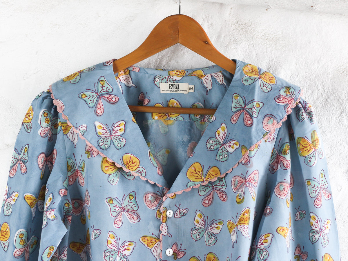 SkyBlue Butterfly Lounge Set