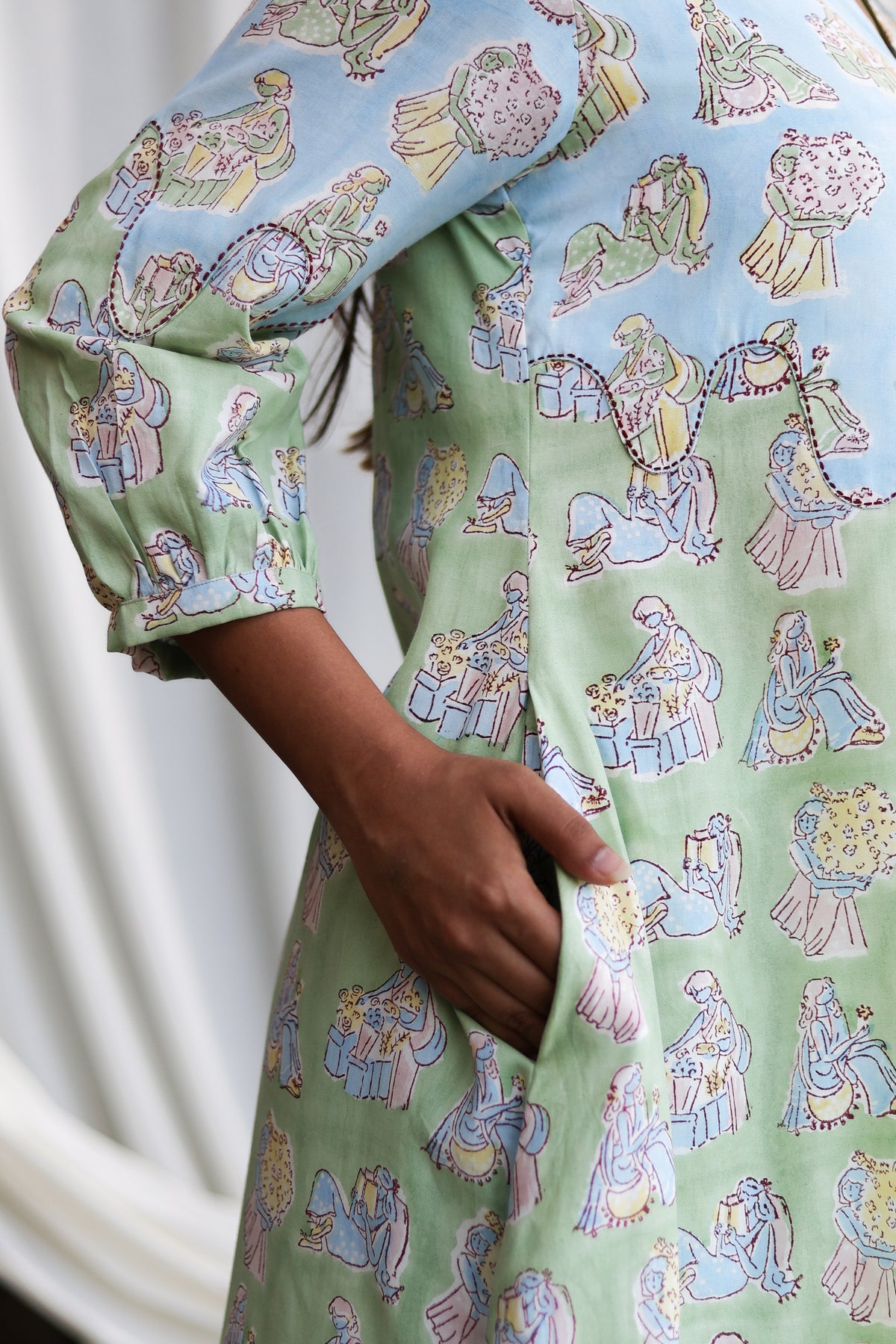 Phool Wali Kurta Set