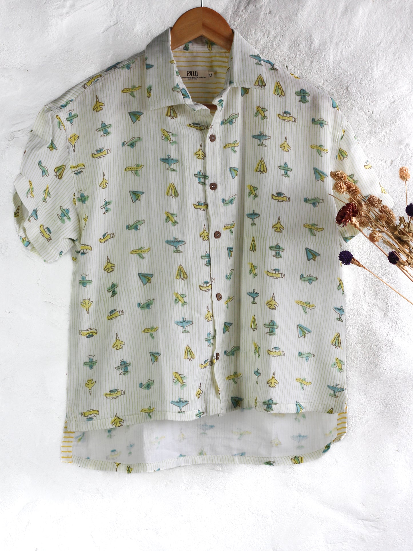 Muslin Aeroplane Boxy Shirt