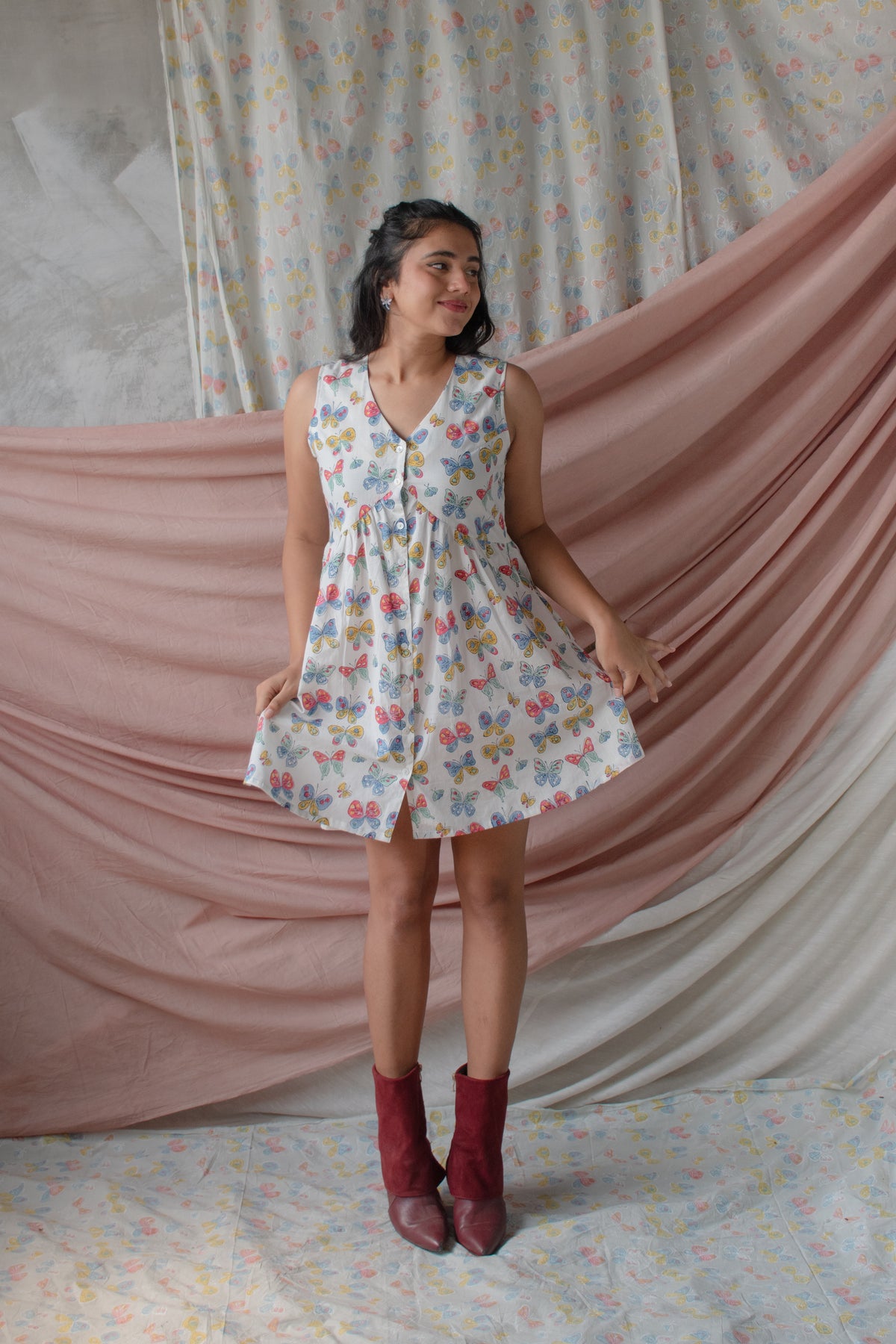 Cool & Colorful Butterfly Dress