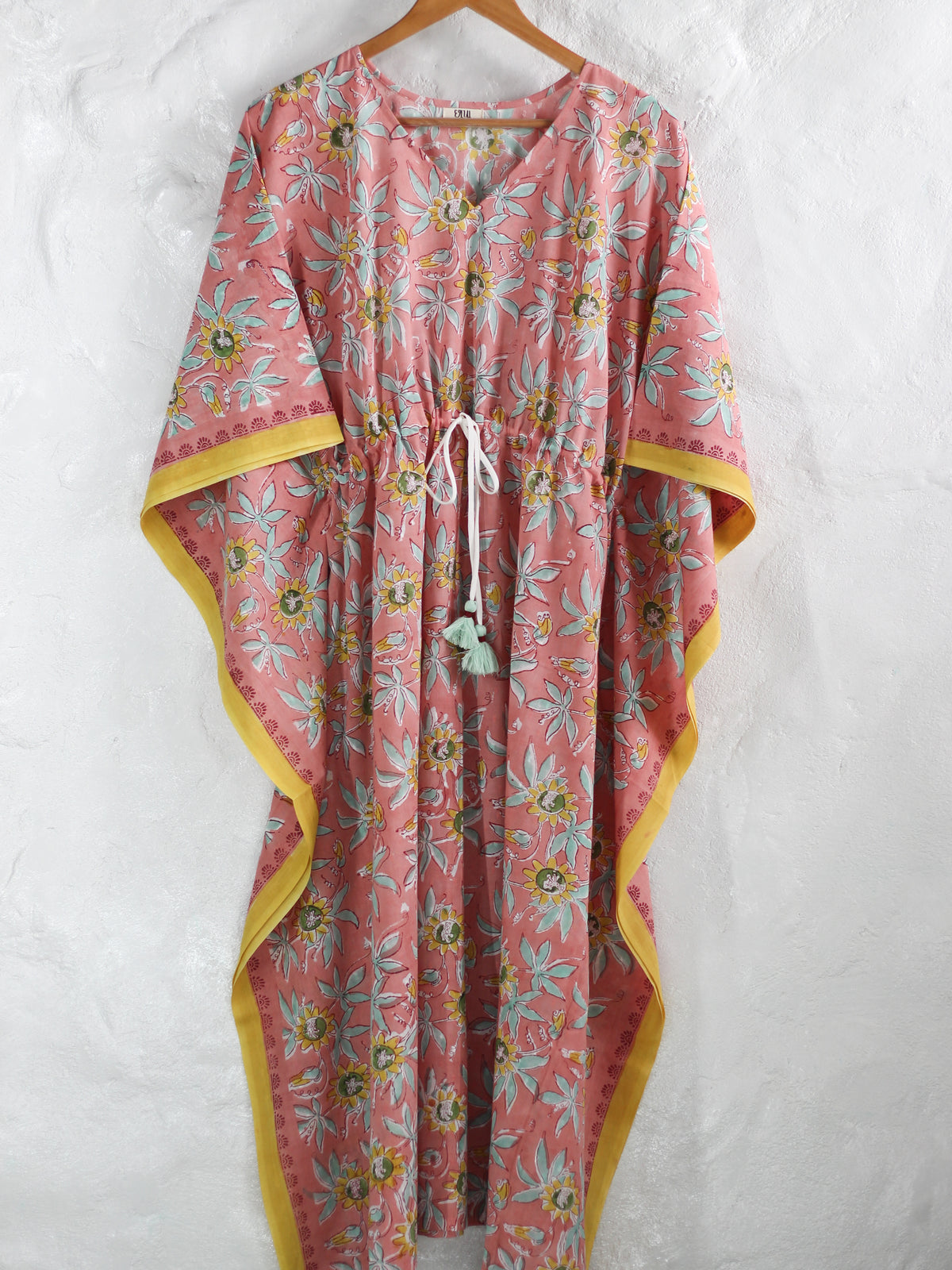 KAFTAN - PEACH KRISHNA JAAL