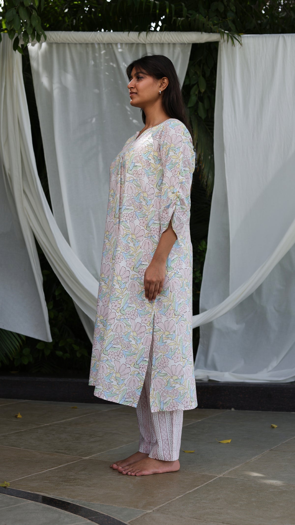 Soft Garden Kurta Set