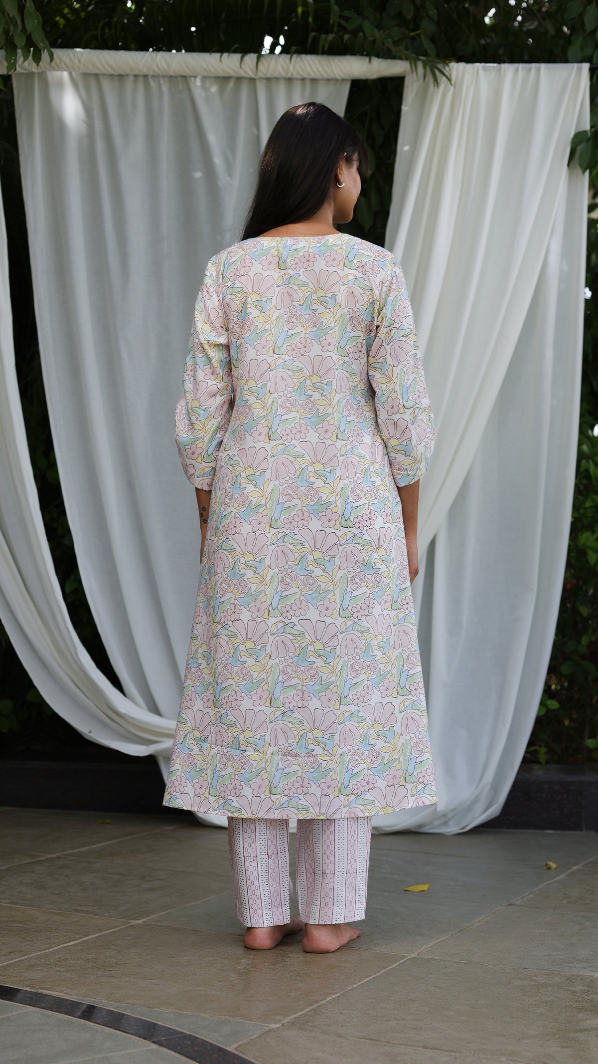 Soft Garden Kurta Set