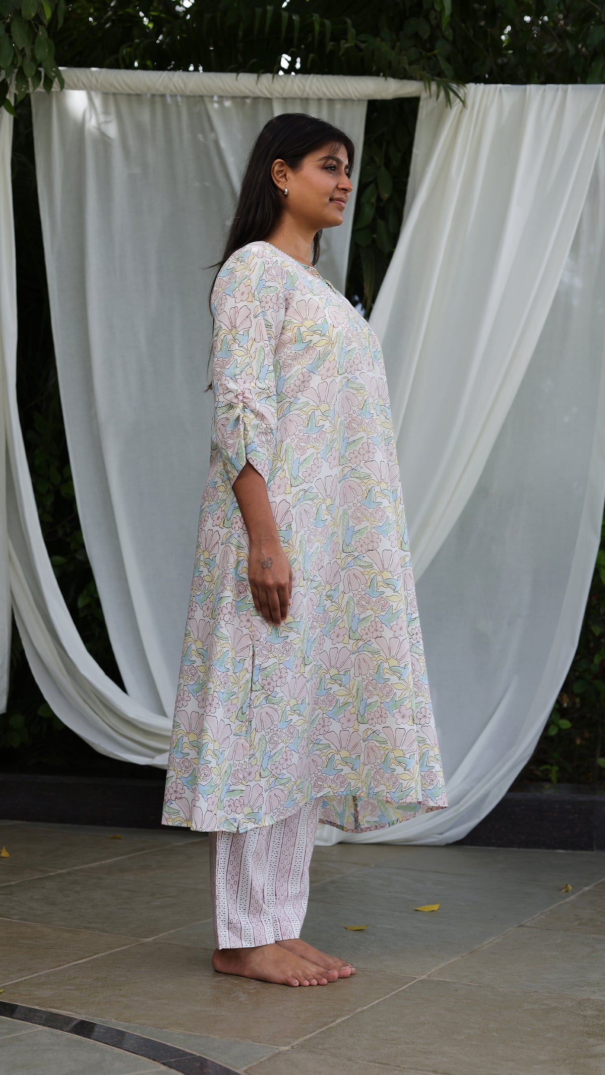 Soft Garden Kurta Set