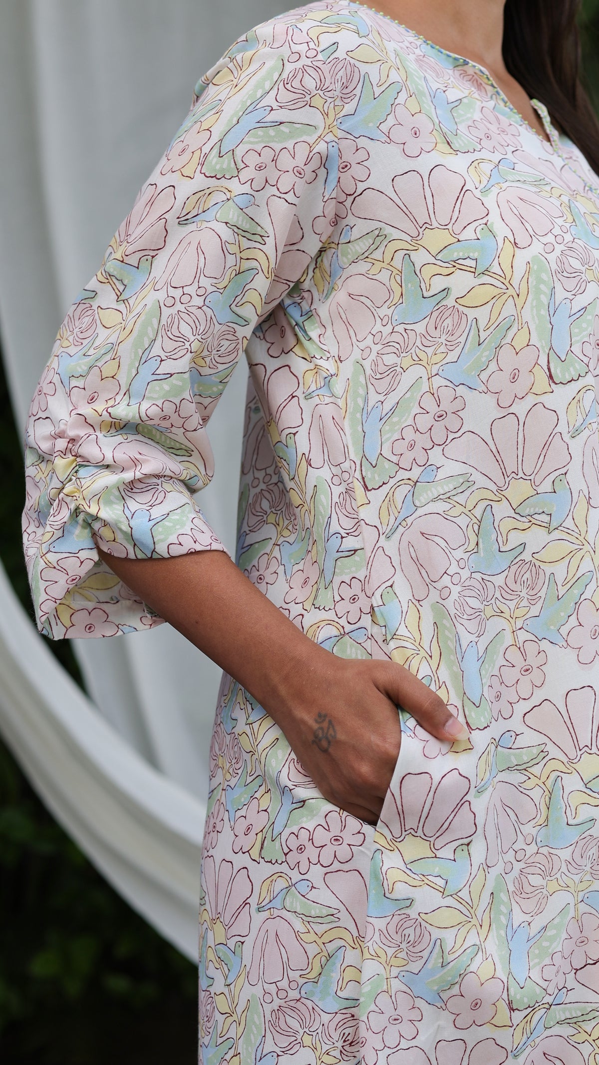 Soft Garden Kurta Set