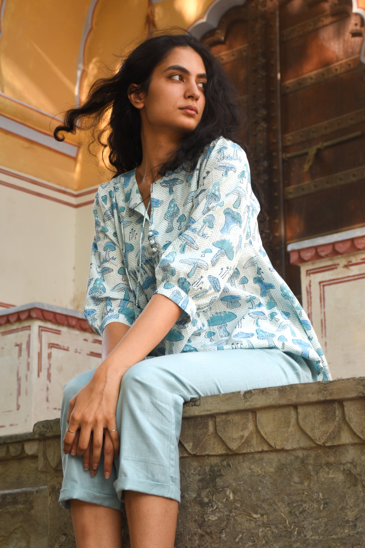 Azure Grove Top