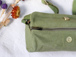Cross Body Olive Green Sling Bag