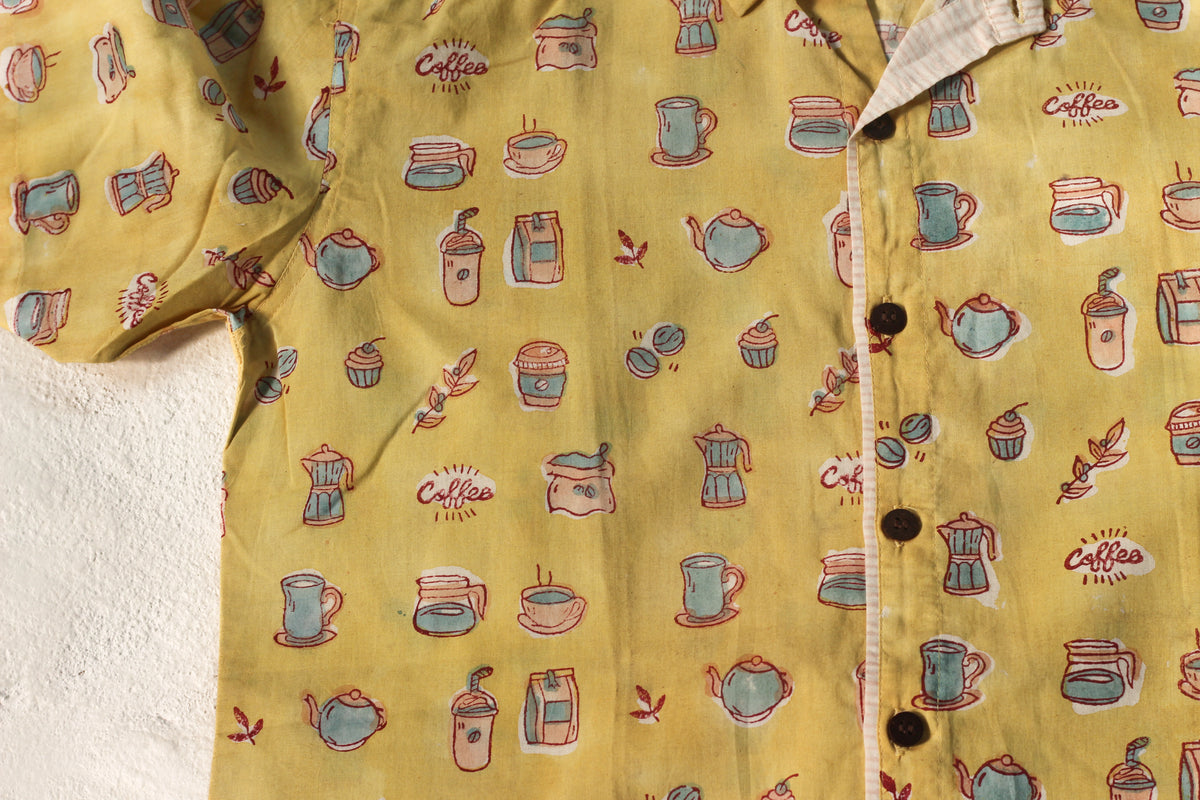 ETI- Retro Camper Van Muslin Shirt