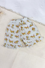 DOGGY DOODLE MUSLIN TOP & SHORT SET