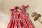 Dog Shoulder Bow Dress