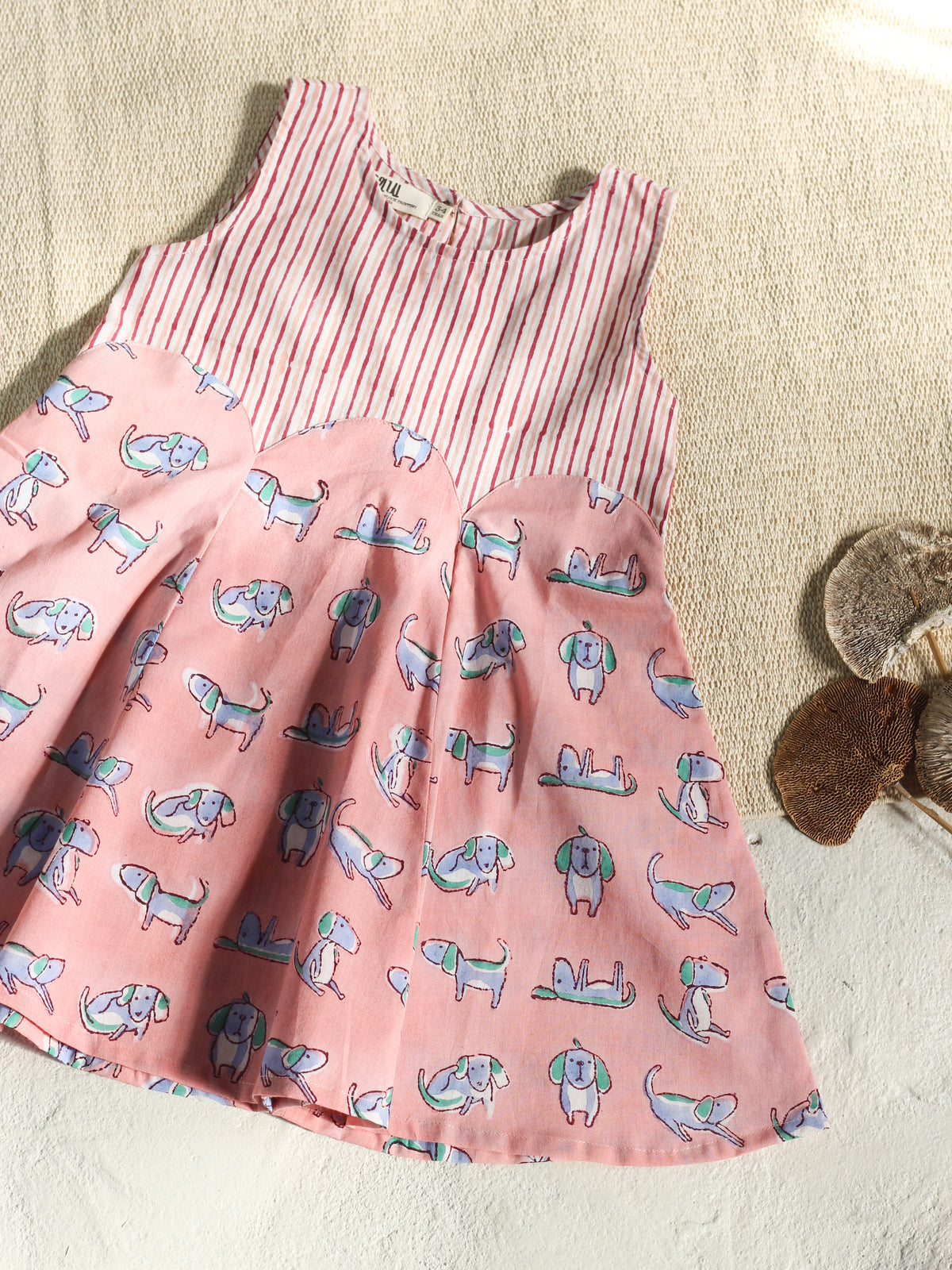 Peach Dog Dress