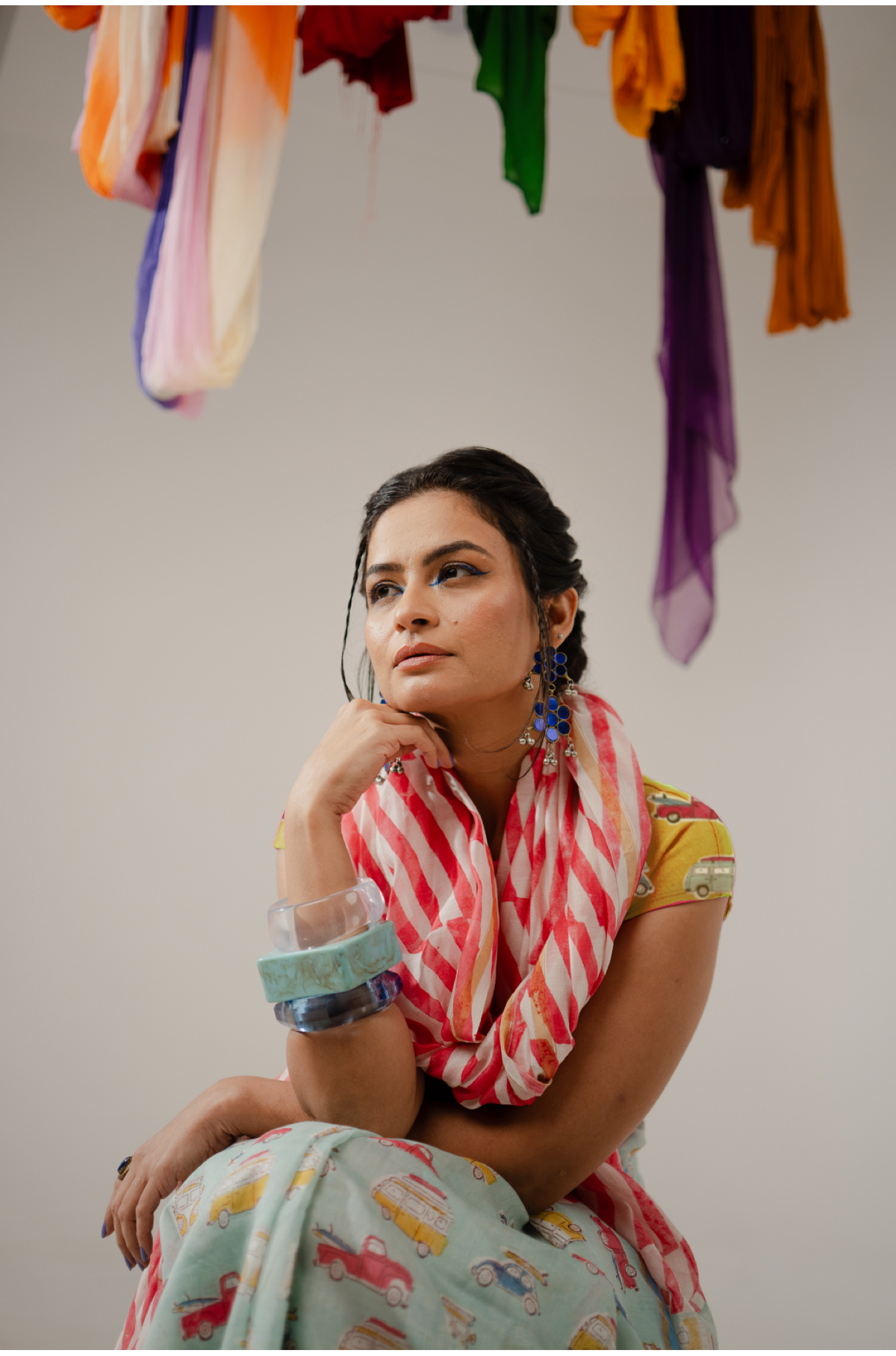 Fiesta Chanderi Saree