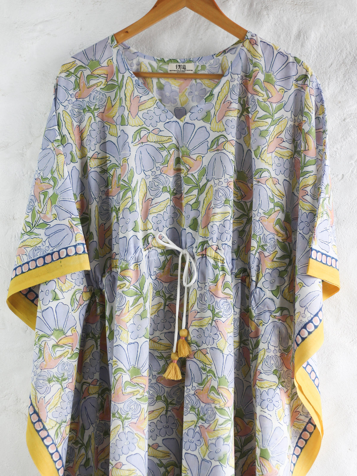 KAFTAN -Hummingbird With Blossoms