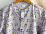 SHIRT - Autorickshaw in pastel Purple