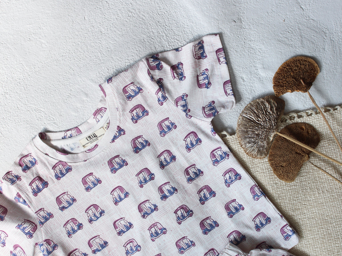KIDS AUTORICKSHAW UNISEX T-SHIRT & SHORT SET