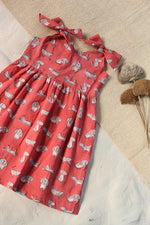 Dog Shoulder Bow Dress