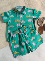 KIDS CAMPER VAN SHIRT & SHORT SET