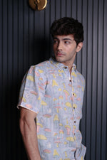 MUSHROOM MIST - Muslin Shirt