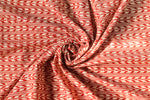 Fabric - New Maroon Chevron