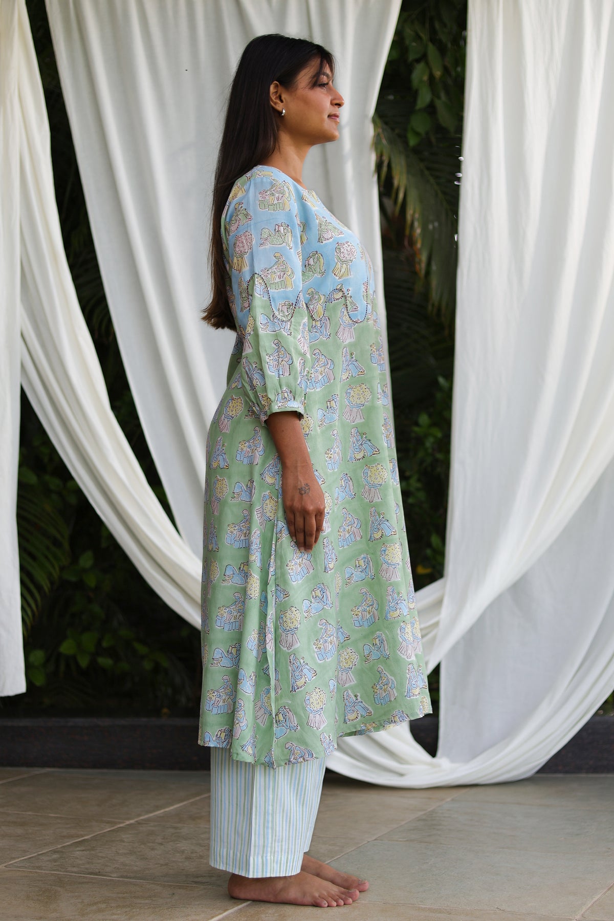 Phool Wali Kurta Set