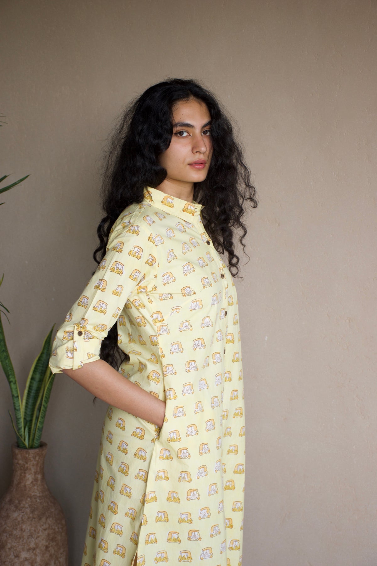 YELLOW YATRA DRESS
