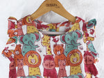 FUN ANIMALS MUSLIN TOP & SHORT SET