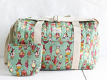 Mint Fish Duffle Bag