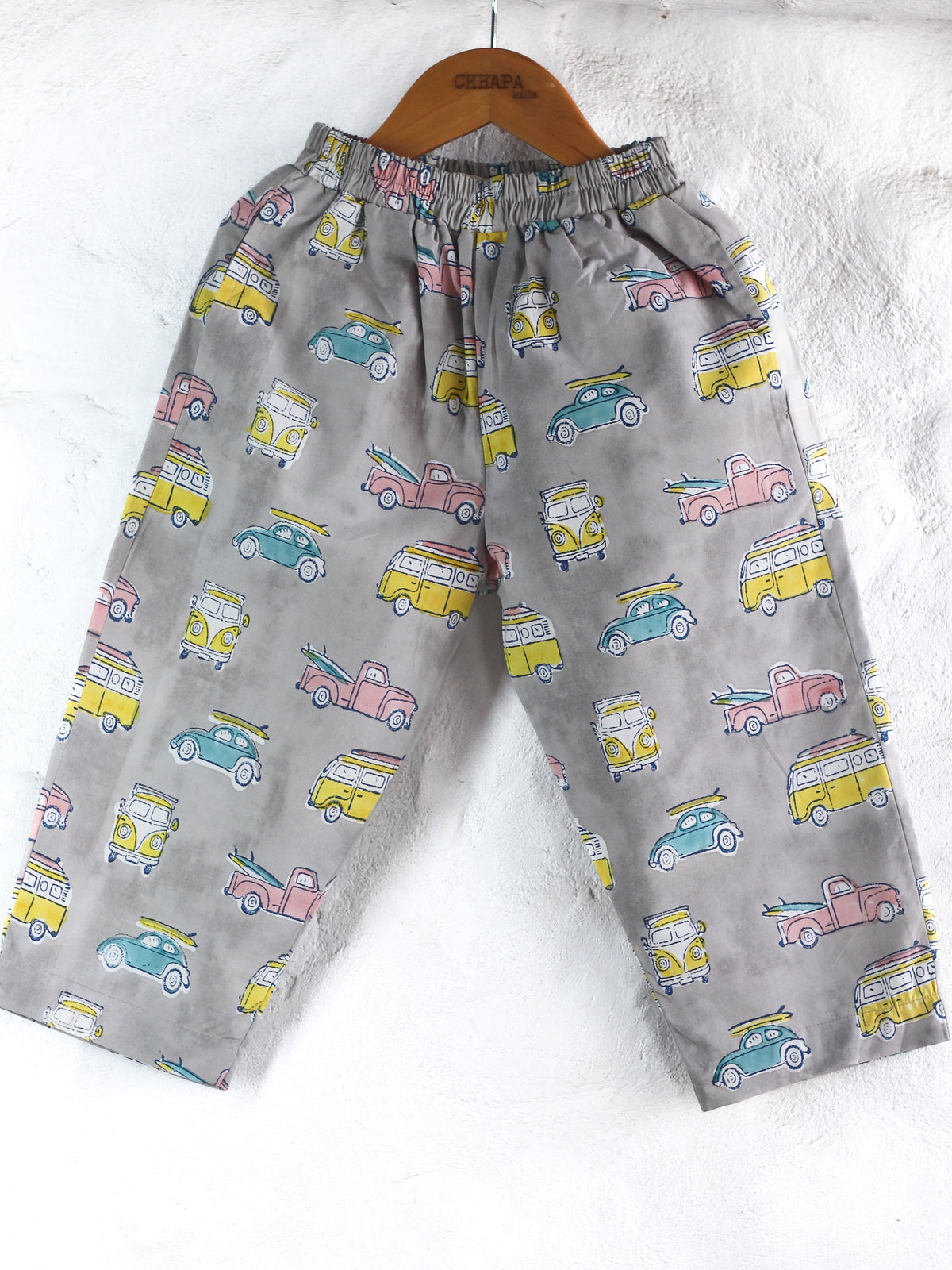 GRAY CAMPER VAN CO-ORD SET