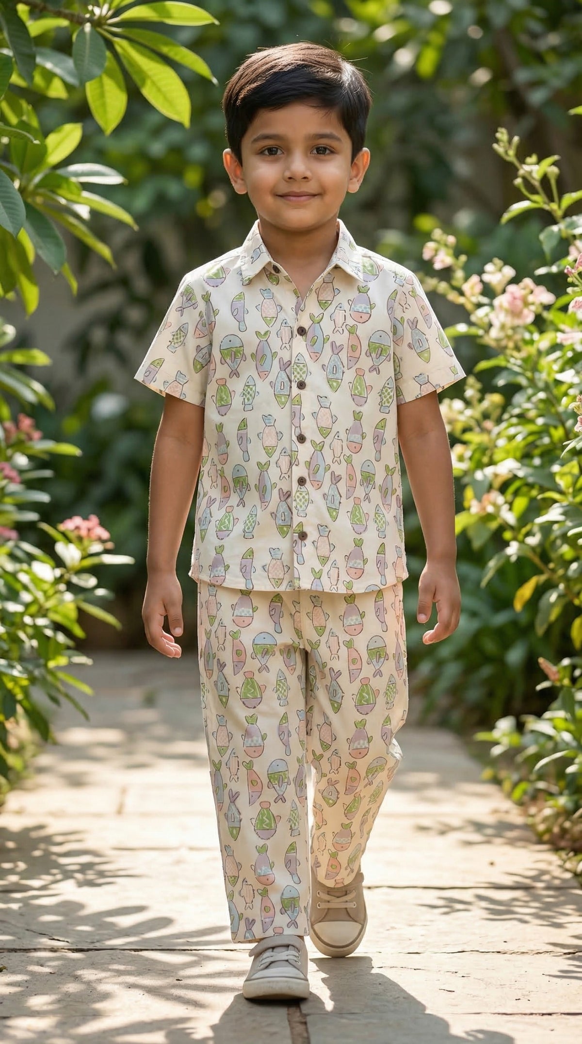 COTTON FISH CO-ORD SET