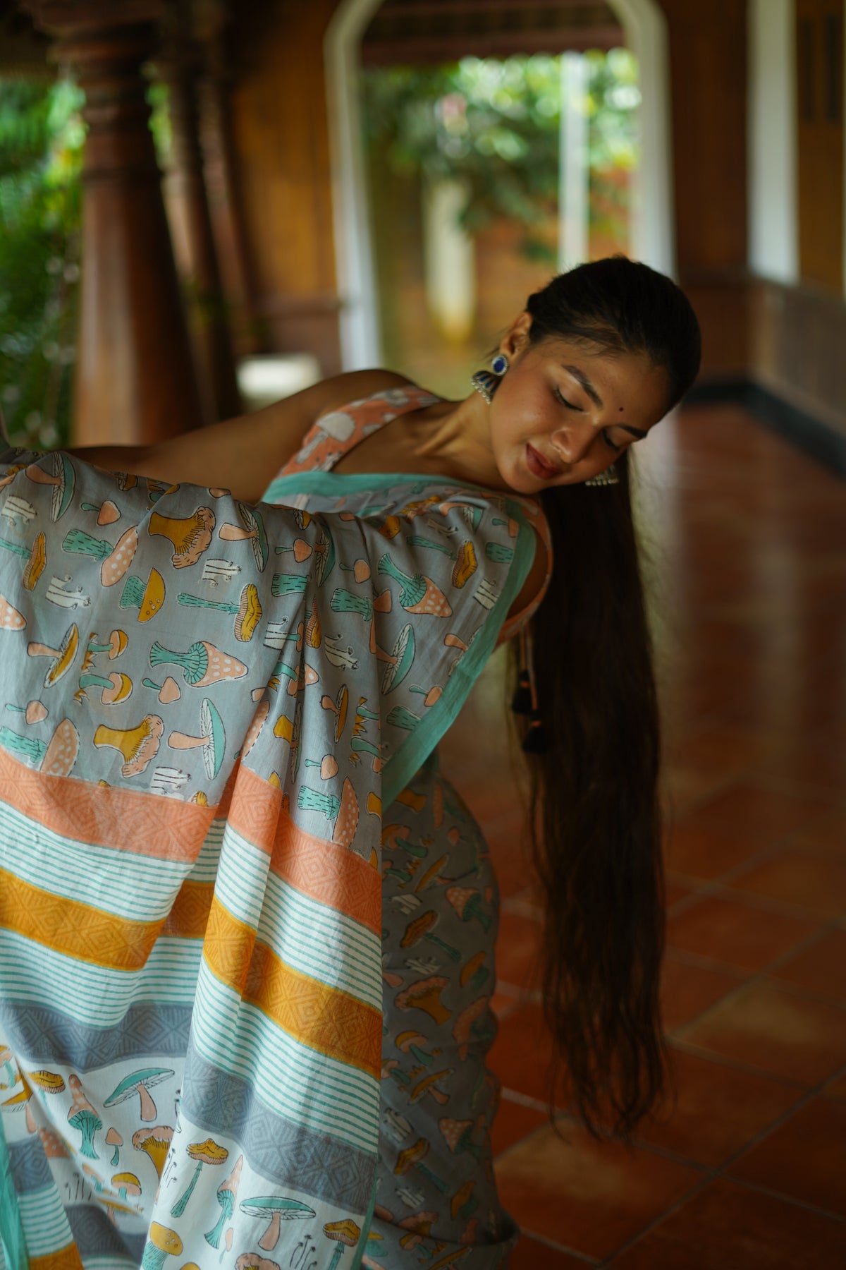 PIYA TOSE NAINA LAGE RE - Mul Cotton Saree