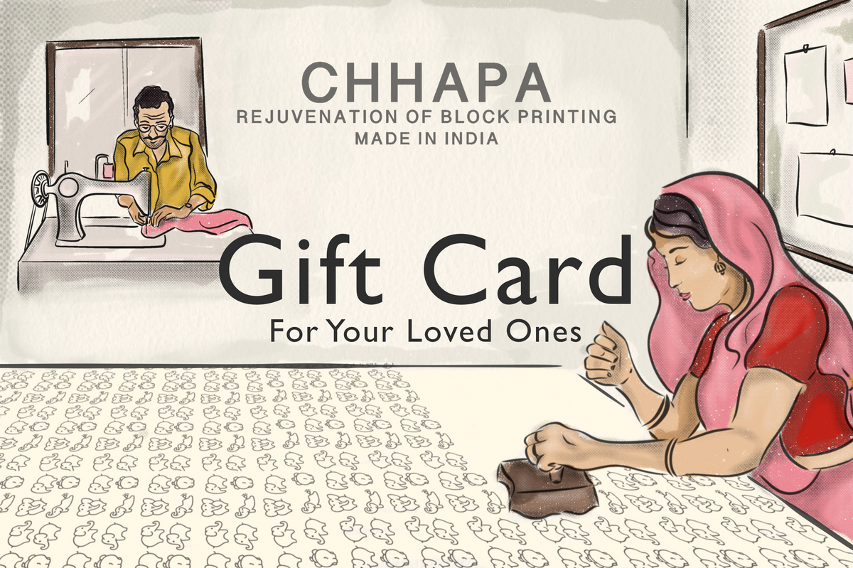 🎁 CHHAPA Digital Gift Card – The Gift of Choice & Conscious Style