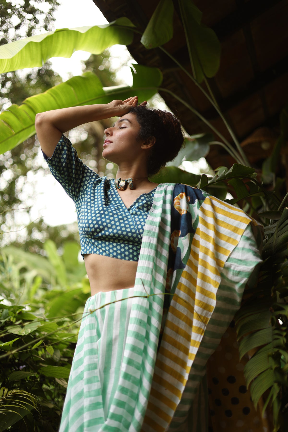 MARILYN – Handwoven Mul Cotton Saree