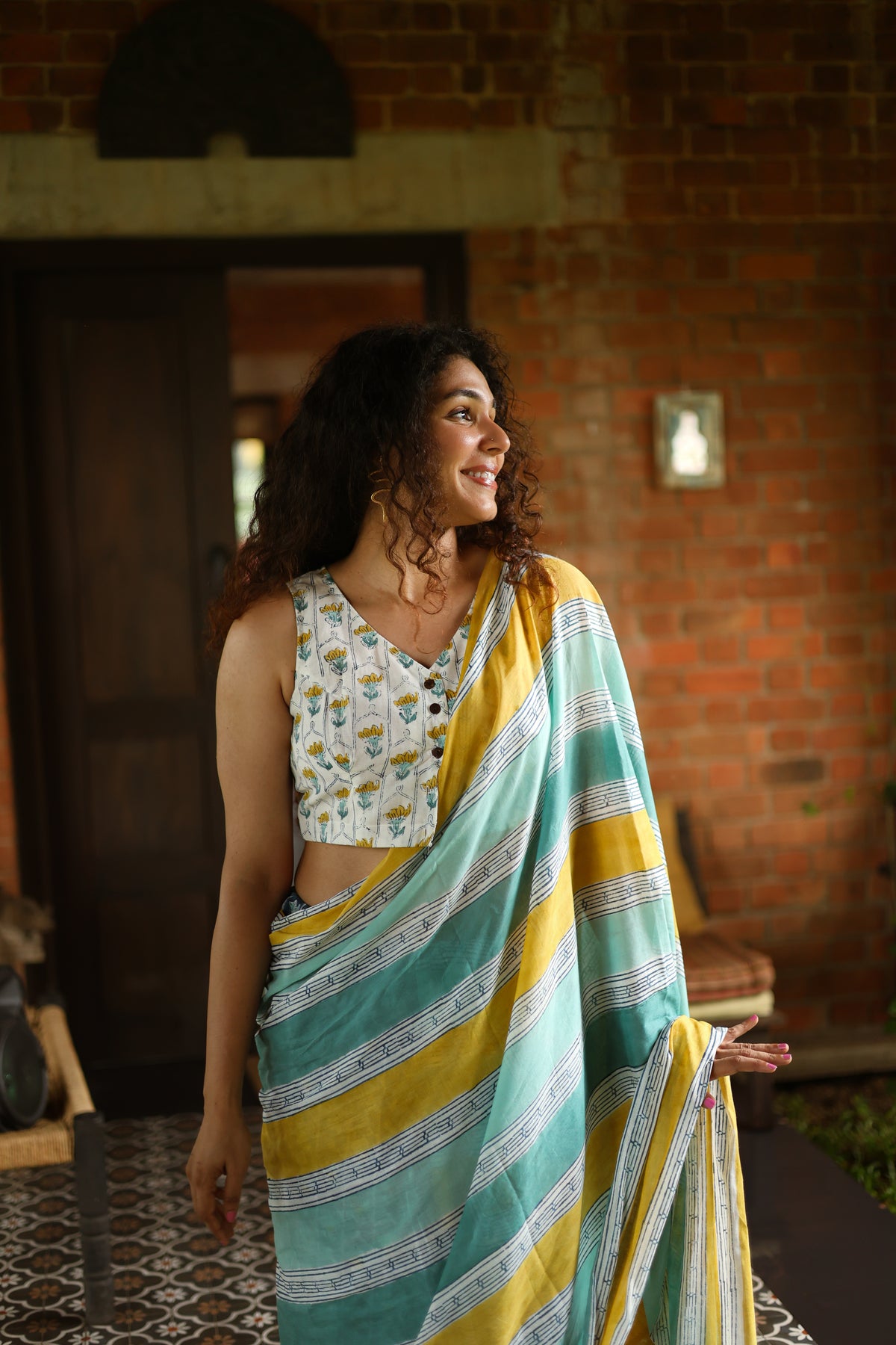 JAAL– Mul Cotton Saree
